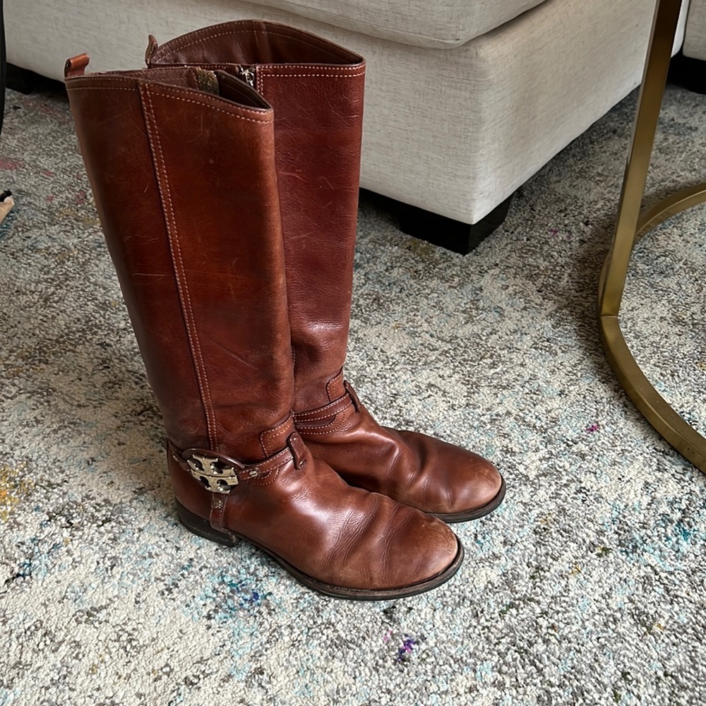 Tory burch riding boots